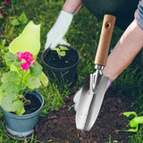 Maxbell Multifunctional Gardening Tool Manual Hand Weeding Removal for Courtyard Pointed Shovel