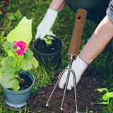 Maxbell Multifunctional Gardening Tool Manual Hand Weeding Removal for Courtyard Rake