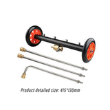 Maxbell Dual Purpose Undercarriage Water Broom Multifunctional for Sidewalks Decks