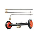 Maxbell Dual Purpose Undercarriage Water Broom Multifunctional for Sidewalks Decks