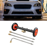 Maxbell Dual Purpose Undercarriage Water Broom Multifunctional for Sidewalks Decks