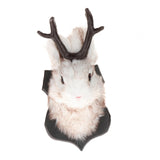 Maxbell Rabbit Wall Decor Antlers Art Crafts for Living Room Cabinet Decorative