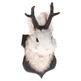 Maxbell Rabbit Wall Decor Antlers Art Crafts for Living Room Cabinet Decorative
