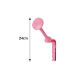 Maxbell Heavy Duty Watering Artifact Bottle Spray Adjustable for Patio Washing Cars pink
