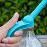 Maxbell Heavy Duty Watering Artifact Bottle Spray Adjustable for Patio Washing Cars blue