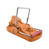 Maxbell 3 Pieces Mouse Traps Mice Traps Mouse Catcher for House Garden Outdoors Orange