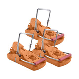 Maxbell 3 Pieces Mouse Traps Mice Traps Mouse Catcher for House Garden Outdoors Orange