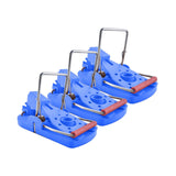 Maxbell 3 Pieces Mouse Traps Mice Traps Mouse Catcher for House Garden Outdoors Blue