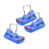 Maxbell 3 Pieces Mouse Traps Mice Traps Mouse Catcher for House Garden Outdoors Blue
