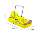 Maxbell 3 Pieces Mouse Traps Mice Traps Mouse Catcher for House Garden Outdoors Yellow