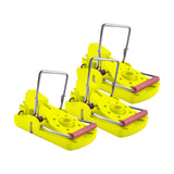 Maxbell 3 Pieces Mouse Traps Mice Traps Mouse Catcher for House Garden Outdoors Yellow