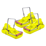 Maxbell 3 Pieces Mouse Traps Mice Traps Mouse Catcher for House Garden Outdoors Yellow
