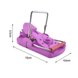 Maxbell 3 Pieces Mouse Traps Mice Traps Mouse Catcher for House Garden Outdoors Violet