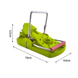 Maxbell 3 Pieces Mouse Traps Mice Traps Mouse Catcher for House Garden Outdoors Green