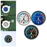 Maxbell Humidity Temperature Meter Gauge Instrumentation for Restaurant Garden White