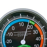 Maxbell Humidity Temperature Meter Gauge Instrumentation for Restaurant Garden Black