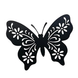 Maxbell 3x Butterfly Wall Decor Stickers Removable for Indoor Classroom Decoration Black