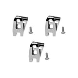 Maxbell 3x Belt Buckle Clips Durable for Unisex Leather Craft Clothing Accessory