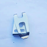 Maxbell 3x Belt Buckle Clips Durable for Unisex Leather Craft Clothing Accessory