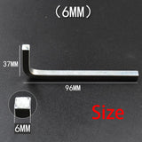 Maxbell l shaped Square Head Wrench Universal for Furniture factory Office 6mm
