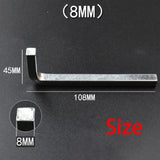 Maxbell l shaped Square Head Wrench Universal for Furniture factory Office 8mm