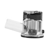 Maxbell Transparent Wood Trimmer Router Base Dust Cover for Routing Edging Projects