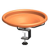 Maxbell Feeder Bowl SPA Detachable Bowls Decks Garden Bird Bath for Railing Backyard