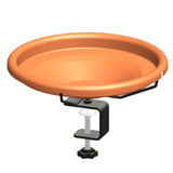 Maxbell Feeder Bowl SPA Detachable Bowls Decks Garden Bird Bath for Railing Backyard