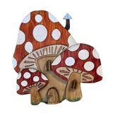 Maxbell Miniature DIY Fairy Door Statue Sculpture Figurines for Easter Lawn Yard Style A