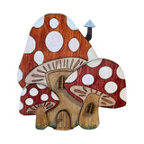 Maxbell Miniature DIY Fairy Door Statue Sculpture Figurines for Easter Lawn Yard Style A