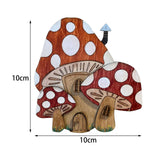 Maxbell Miniature DIY Fairy Door Statue Sculpture Figurines for Easter Lawn Yard Style A
