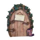 Maxbell Miniature DIY Fairy Door Statue Sculpture Figurines for Easter Lawn Yard Style C