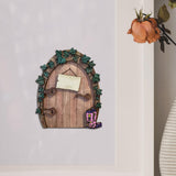 Maxbell Miniature DIY Fairy Door Statue Sculpture Figurines for Easter Lawn Yard Style C