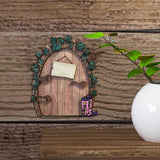 Maxbell Miniature DIY Fairy Door Statue Sculpture Figurines for Easter Lawn Yard Style C