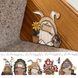 Maxbell Miniature DIY Fairy Door Statue Sculpture Figurines for Easter Lawn Yard Style C