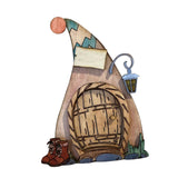 Maxbell Miniature DIY Fairy Door Statue Sculpture Figurines for Easter Lawn Yard Style D