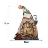 Maxbell Miniature DIY Fairy Door Statue Sculpture Figurines for Easter Lawn Yard Style D