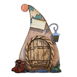 Maxbell Miniature DIY Fairy Door Statue Sculpture Figurines for Easter Lawn Yard Style E