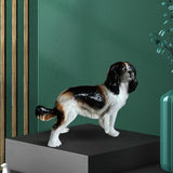 Maxbell Puppy Figurine Statue Pet Dog Statues Ornament for Home Backyard Decor