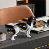 Maxbell Puppy Figurine Statue Pet Dog Statues Ornament for Home Backyard Decor