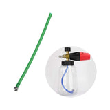 Maxbell Cleaning Spray Ball with Silicone Tube Fittings Practical for PA Pot Green