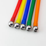 Maxbell Cleaning Spray Ball with Silicone Tube Fittings Practical for PA Pot Yellow