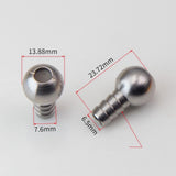 Maxbell Cleaning Spray Ball with Silicone Tube Fittings Practical for PA Pot Yellow