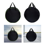 Maxbell Round tools bags tools Organizer Pouch Reusable Work Pouch Durable for Home Black