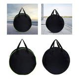 Maxbell Round tools bags tools Organizer Pouch Reusable Work Pouch Durable for Home Black