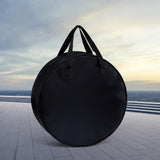 Maxbell Round tools bags tools Organizer Pouch Reusable Work Pouch Durable for Home Black
