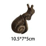 Maxbell Climbing Snail Statue Decorative Collectible for Home Indoor Decoration