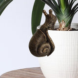 Maxbell Climbing Snail Statue Decorative Collectible for Home Indoor Decoration