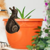 Maxbell Climbing Snail Statue Decorative Collectible for Home Indoor Decoration