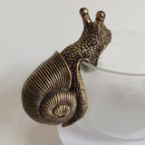Maxbell Climbing Snail Statue Decorative Collectible for Home Indoor Decoration